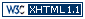 Valid XHTML 1.1!
