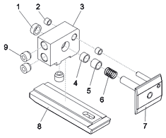 exploded view of spare parts